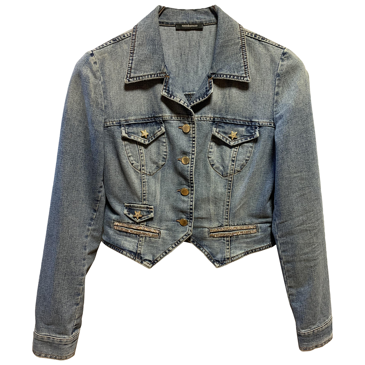 Jacket ROCCOBAROCCO Blue size 44 IT in 